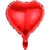 Кулька фольгована червоне серце 333233