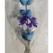 Easter branch with eggs, 2&times;3 cm, pack of 10, colour light blue - 27010548