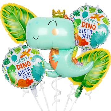 Шарик фольгированный Набор Happy Dino Birthday 333325