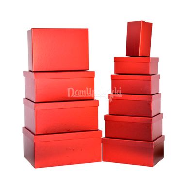 Набор подарочных коробок прямоугольных 10шт 15102533