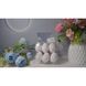 Decorative painted Easter eggs, 4&times;6 cm, pack of 6, design 13 - 27010350
