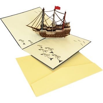 Подарочная открытка 3D 263936