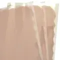 kalka półprzezroczysta beżowa z ramką
