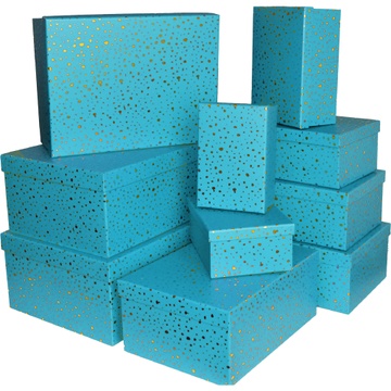 Подарункові картонні коробки 14108328, компл.10 шт