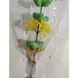 Easter branch with eggs, 2&times;3 cm, pack of 10, colour green - 27010552