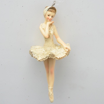 Декоративна підвісна фігурка балерина 11см707180