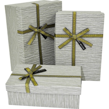Подарункові картонні коробки 11030269, компл.3 шт