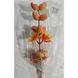Easter branch with eggs, 2&times;3 cm, pack of 10, colour orange - 27010553