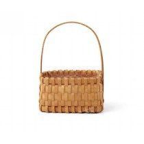 Imitation rattan woven basket, rectangular, 19&times;12&times;29 cm - 27011910