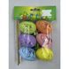 Decorative Easter eggs set, in a bag with header card, 4&times;6 cm, design 2 - 27011716