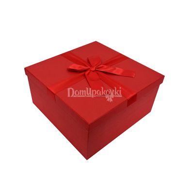 Набор подарочных коробок квадратных с бантом 10шт 42106705