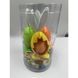 Easter decoration, in a clear tube, with a bunny, 3&times;5 cm, design 8 - 27011567