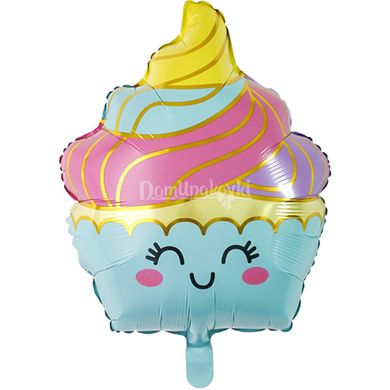 Шарик фольгированный Цветное мороженое 332380