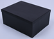Black plain gift boxes, set of 10 pcs, 11101073