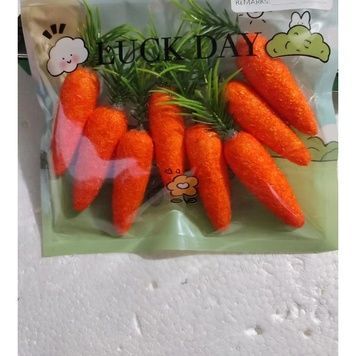 Dekoracyjne marchewki wielkanocne, 5 cm, opakowanie 8 szt. - 27010265