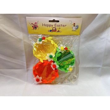 Decorative Easter nest, assorted colours, 7 cm, design 1 - 27010870