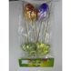 Decorative Easter eggs set, in a bag with header card, with a bunny, 5&times;7 cm, design 7 - 27011270